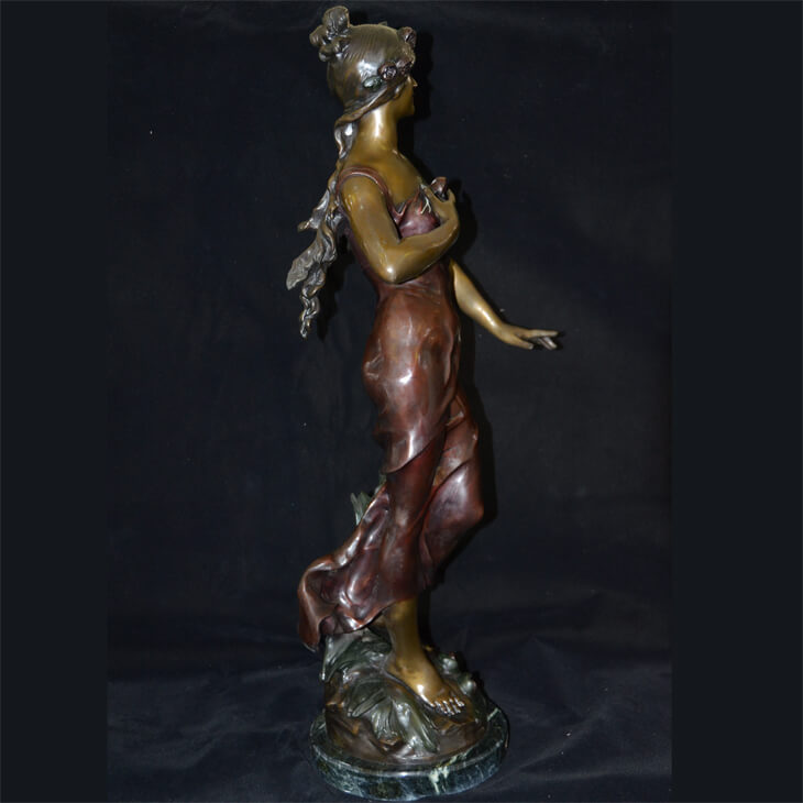 Bronze statue  / ブロンズ像 オブジェ ｜アメリカ｜BNZ0001