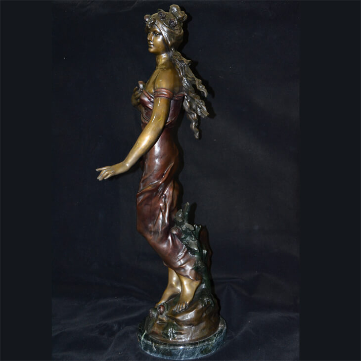 Bronze statue  / ブロンズ像 オブジェ ｜アメリカ｜BNZ0001