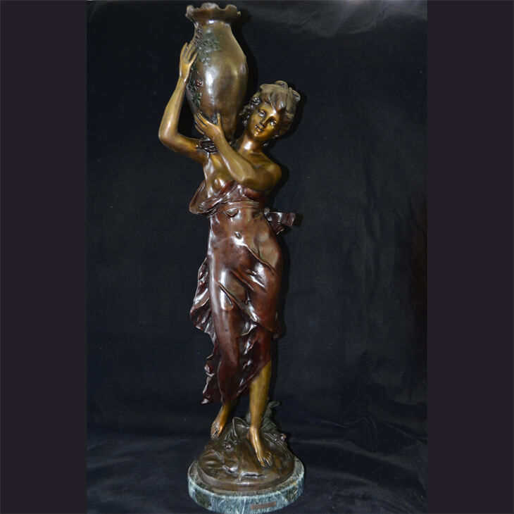 Bronze statue  / ブロンズ像 オブジェ ｜アメリカ｜BNZ0003