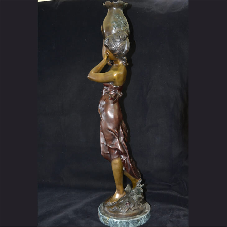 Bronze statue  / ブロンズ像 オブジェ ｜アメリカ｜BNZ0003