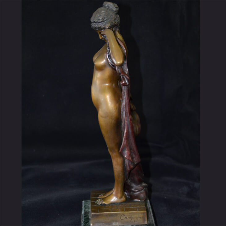 Bronze statue  / ブロンズ像 オブジェ ｜アメリカ｜BNZ0004