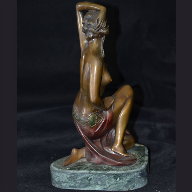 Bronze statue  / ブロンズ像 オブジェ ｜アメリカ｜BNZ0005