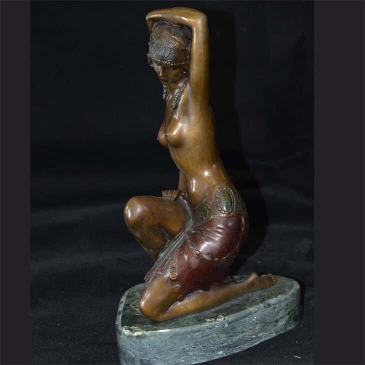 Bronze statue  / ブロンズ像 オブジェ ｜アメリカ｜BNZ0005