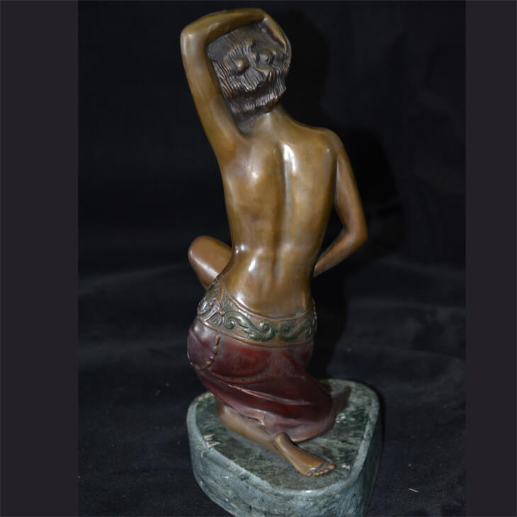 Bronze statue  / ブロンズ像 オブジェ ｜アメリカ｜BNZ0005