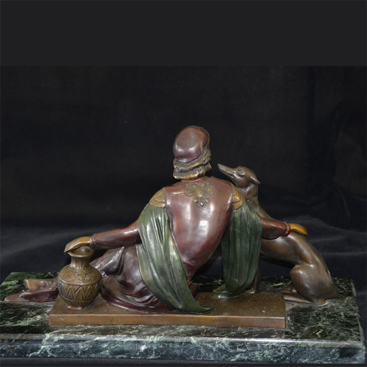 Bronze statue  / ブロンズ像 オブジェ ｜アメリカ｜BNZ0007