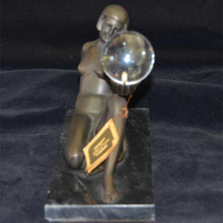 Bronze statue  / ブロンズ像 オブジェ ｜アメリカ｜BNZ0008