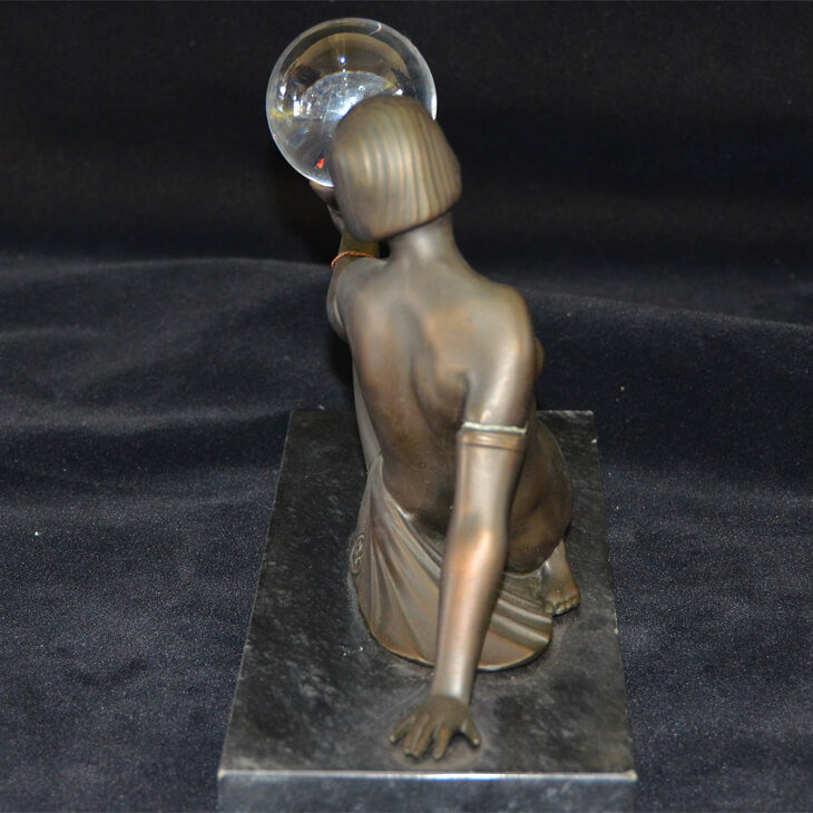 Bronze statue  / ブロンズ像 オブジェ ｜アメリカ｜BNZ0008