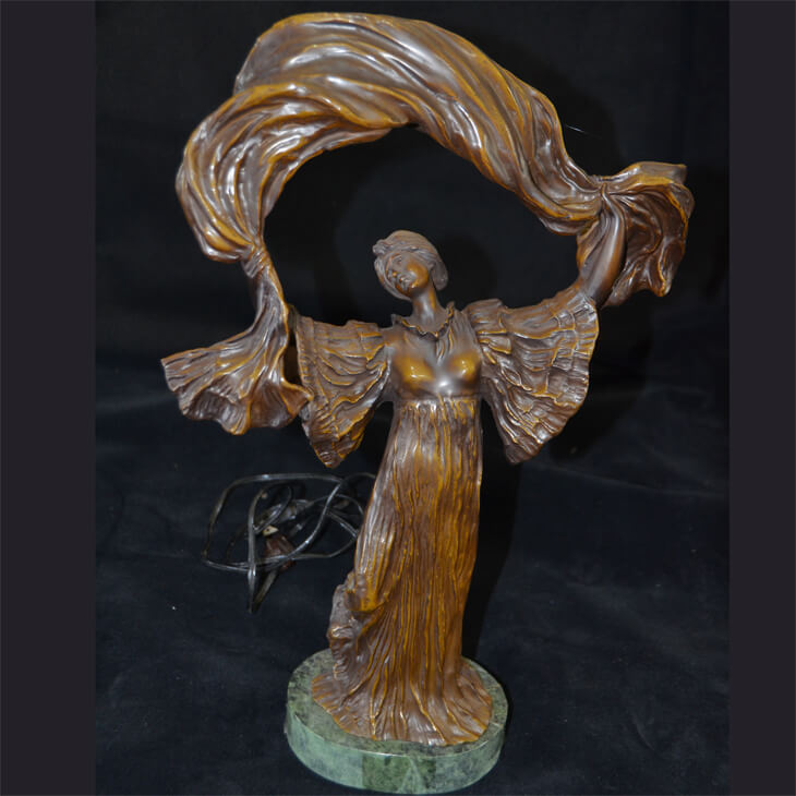 Bronze statue  / ブロンズ像 オブジェ ｜アメリカ｜BNZ0009