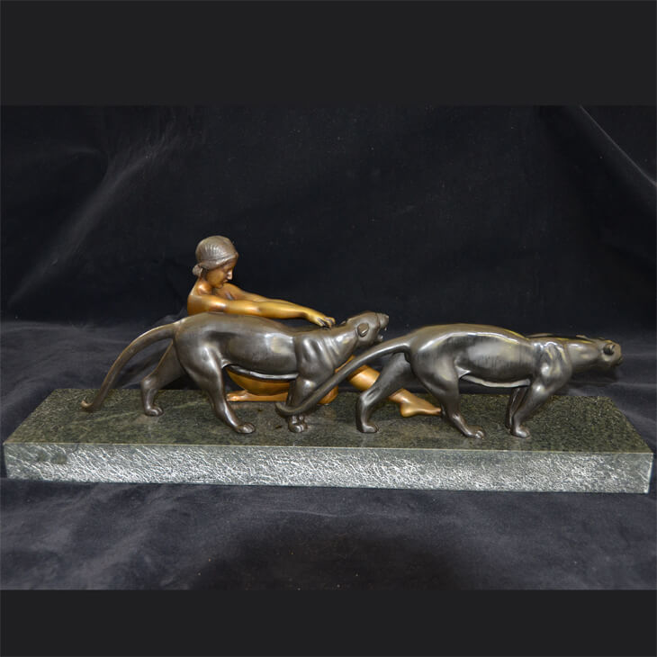 Bronze statue  / ブロンズ像 オブジェ ｜アメリカ｜BNZ0010