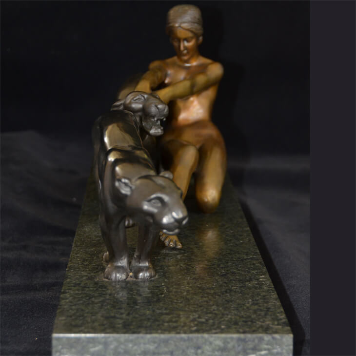 Bronze statue  / ブロンズ像 オブジェ ｜アメリカ｜BNZ0010