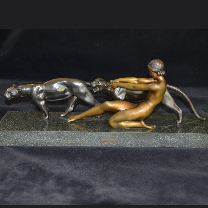 Bronze statue  / ブロンズ像 オブジェ ｜アメリカ｜BNZ0010