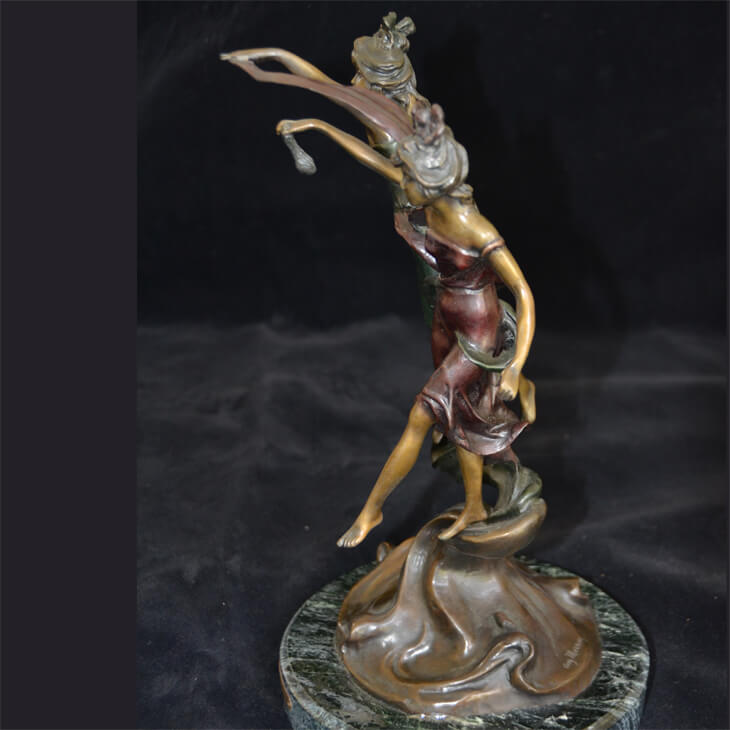 Bronze statue  / ブロンズ像 オブジェ ｜アメリカ｜BNZ0011