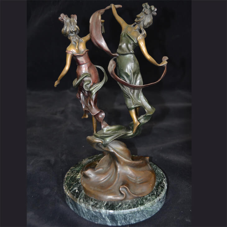 Bronze statue  / ブロンズ像 オブジェ ｜アメリカ｜BNZ0011