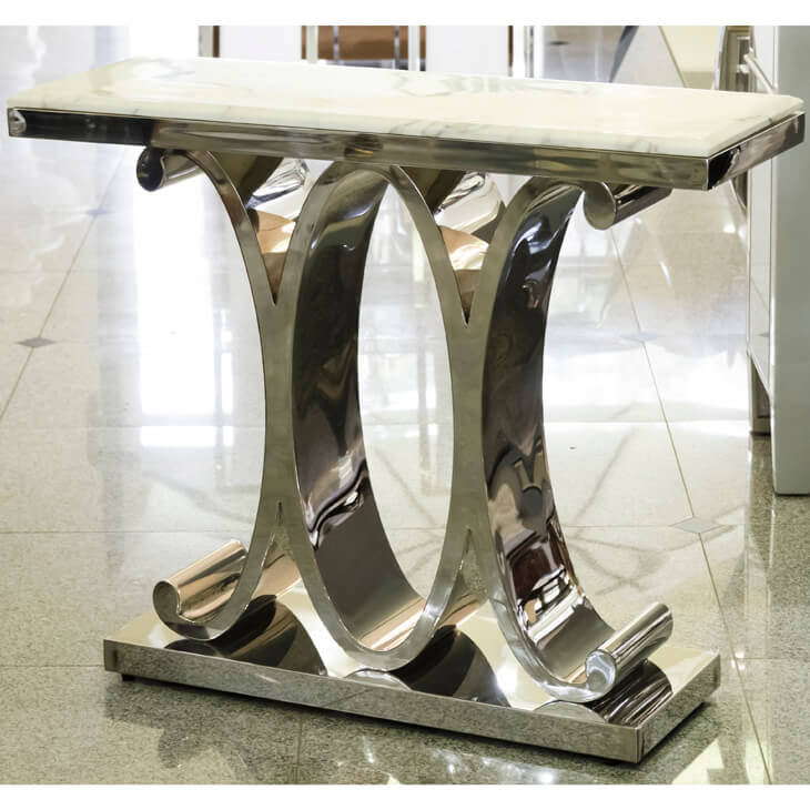 Marble Top Metal Console / 大理石コンソール ｜IB Selection｜CSL0014