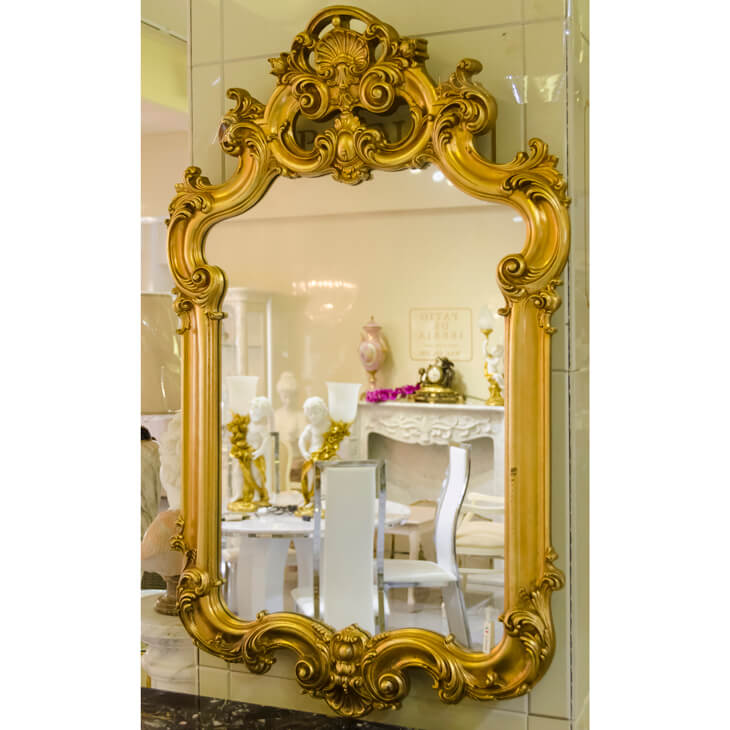 Mirror & Marble Top Console / ミラー＆大理石コンソール ｜IB Selection｜CSL0015