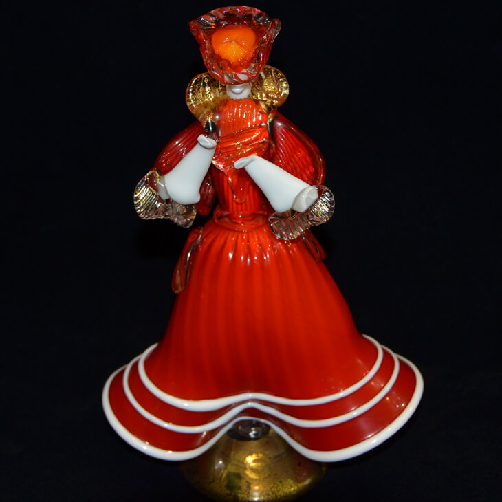 Venetian glass doll  / ベネチアガラス ｜イタリア｜GLS0014