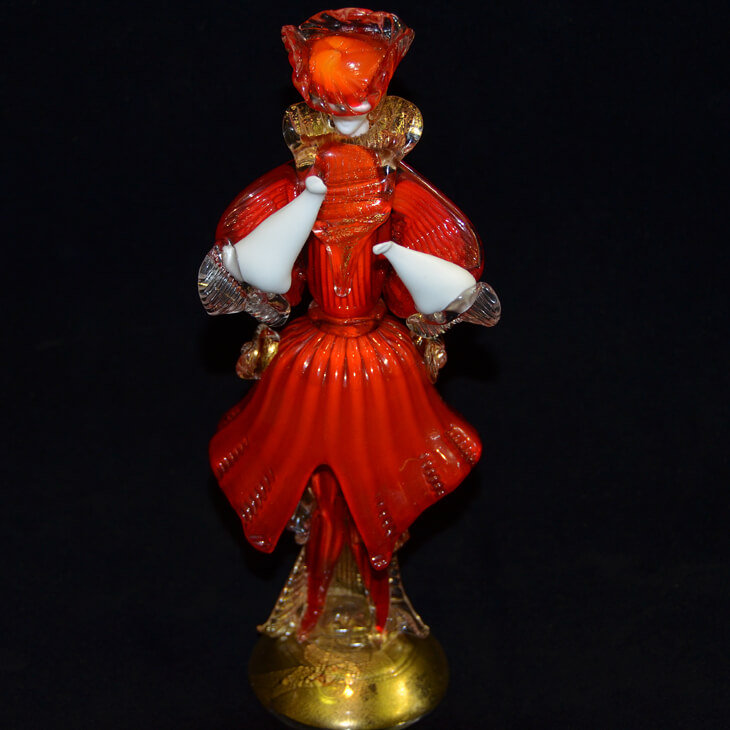 Venetian glass doll  / ベネチアガラス ｜イタリア｜GLS0015