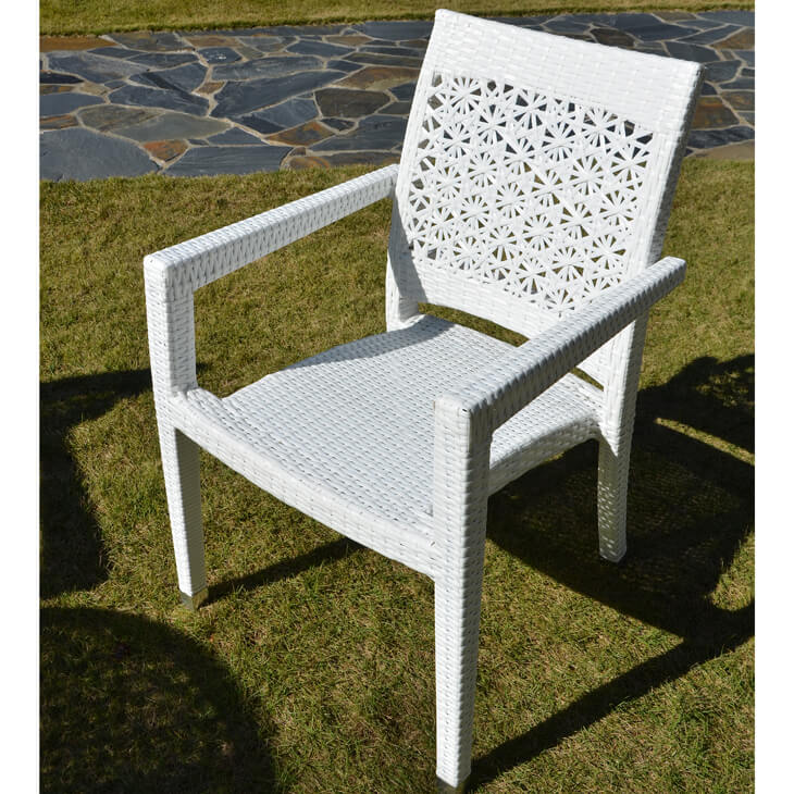 Garden Furniture / Garden Table and Chair Sets / ガーデンテーブルセット - ラタン調｜HGE0008