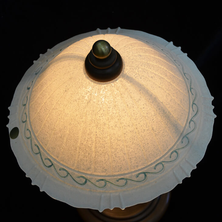 Woody Glass Lamp -  / ガラス・木 - ランプ｜LMP0010