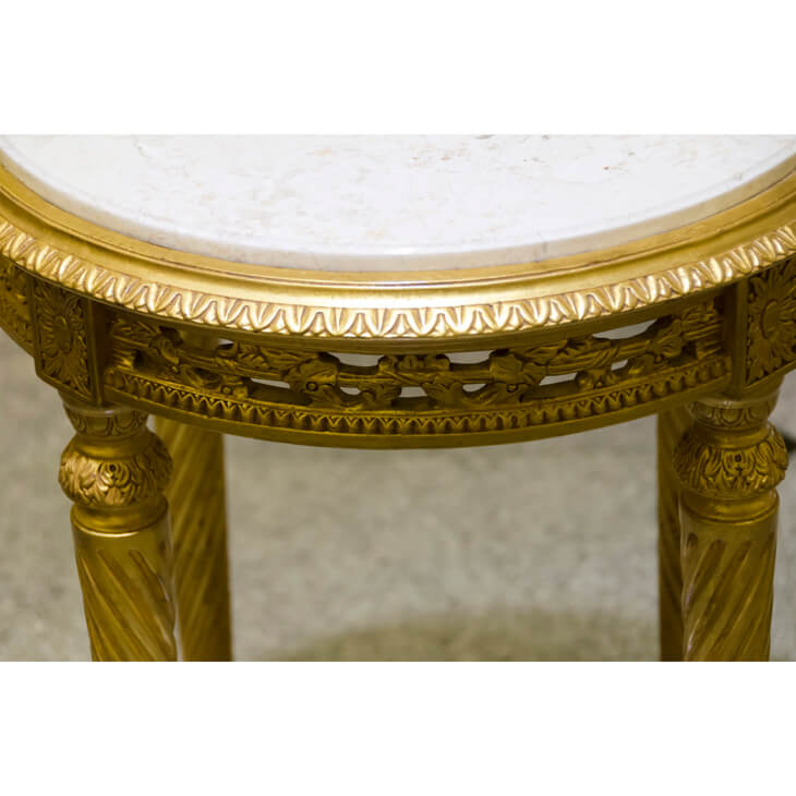 Marble Column / Console Table / 大理石コラム コンソール ゴールド ｜IB Selection｜OBJ0062