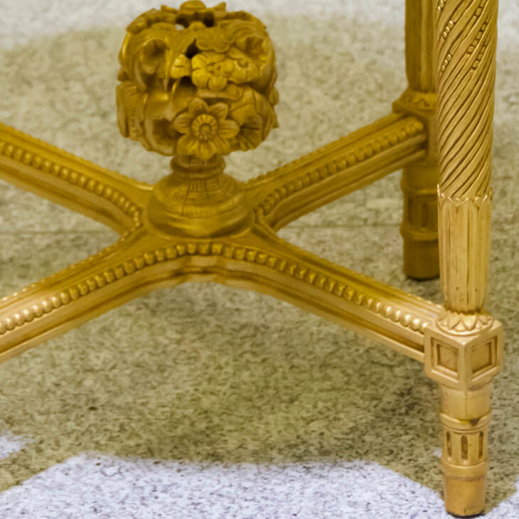 Marble Column / Console Table / 大理石コラム コンソール ゴールド ｜IB Selection｜OBJ0062