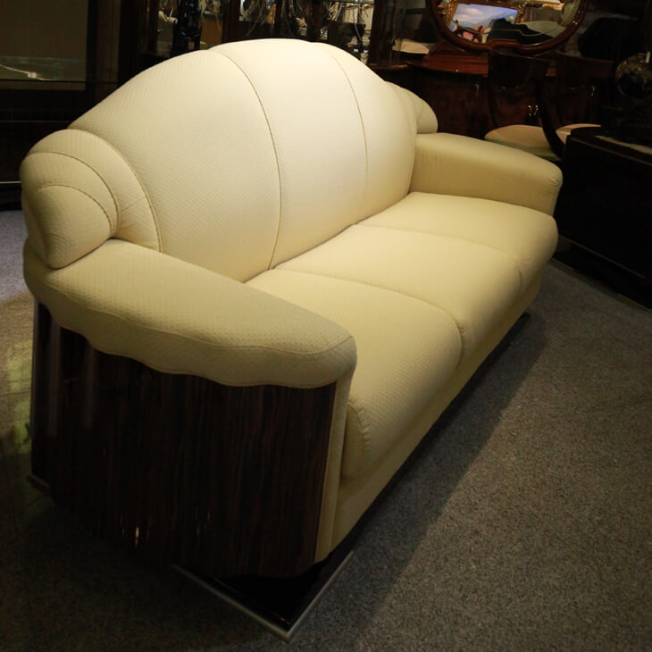 Classic sofa / 木目調 鏡面仕上げ ソファ イタリア｜IB Selection｜SF0016