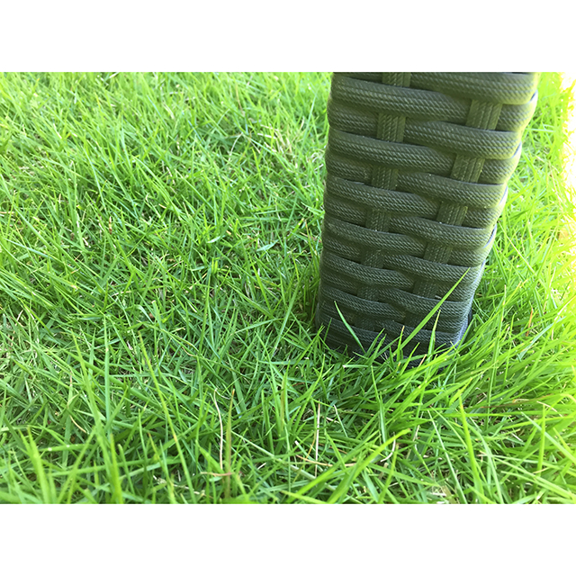 Garden Furniture / 雨に強いガーデンテーブルチェア7点セット ｜200cm｜ガラストップ｜少々難あり｜IB