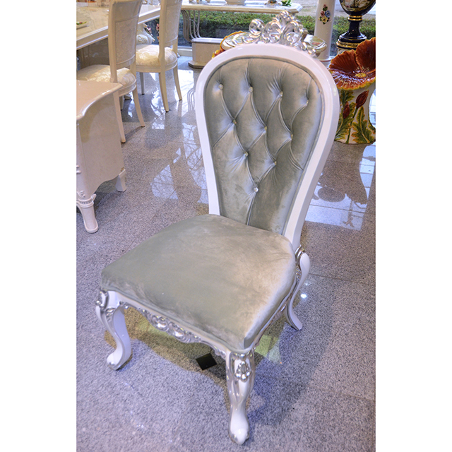 Prima- Dining Chair / プリマ　鏡面仕上げ ダイニングチェア 白×シルバー｜prima｜CAI0017