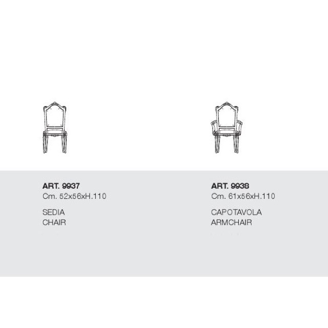 ART. 9938-Dining Chair/ダイニングチェア｜ファブリック｜SILIK｜CAL0087SLK

