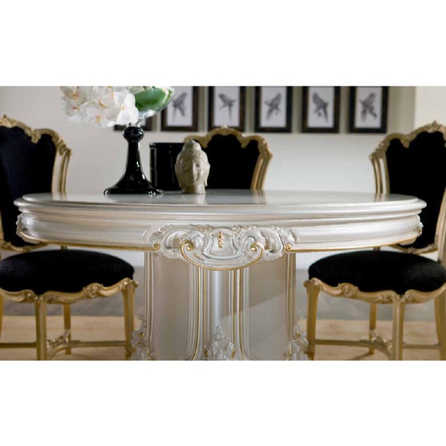 ART. 9974-Dining Table/ダイニングテーブル｜φ130cm｜SILIK｜DNG0062SLK
