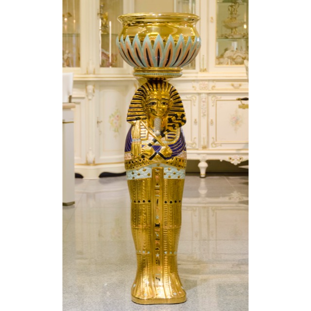 Collum Egyptian / コラム エジプシャン｜プランター付き　コラム｜IBセレクション｜OBJ0066