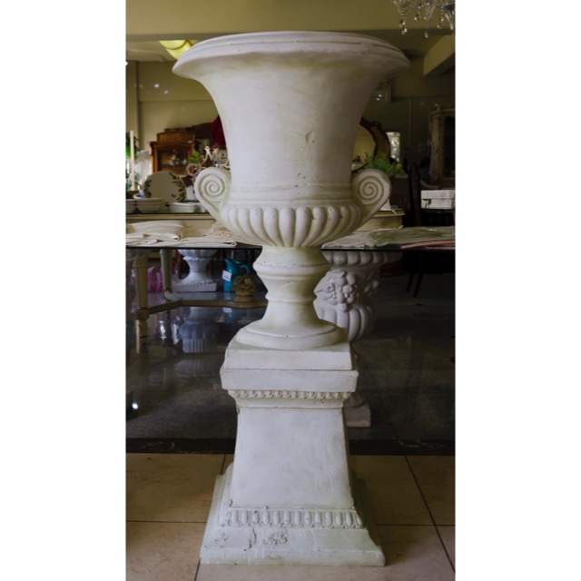 Planter Column Set - White / プランター コラムセット ホワイト / プランター　ガーデン コラム ホワイト ｜IBセレクション｜HGE0029