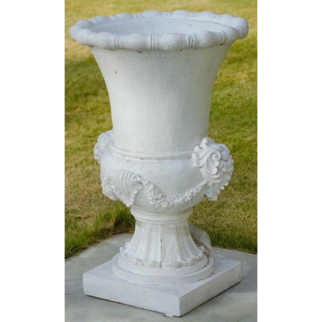 Planter Column Set - White / プランター コラムセット ホワイト / プランター　ガーデン コラム ホワイト ｜IBセレクション｜HGE0032