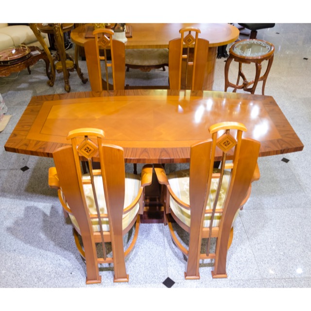 TRADA Dinning Set For 4 | ストラーダ　ダイニング５点セット ブラウン ｜IB Selection｜DNG0079