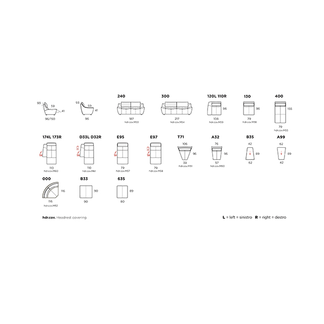 HIP HOP.830|COUCH SOFA/カウチソファ|CALIA ITALIA:イタリア|SF0011CLA