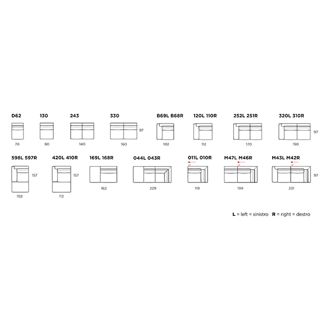 PLANET.1023COUCH SOFA/カウチソファ|CALIA ITALIA:イタリア|SF0020CLA
