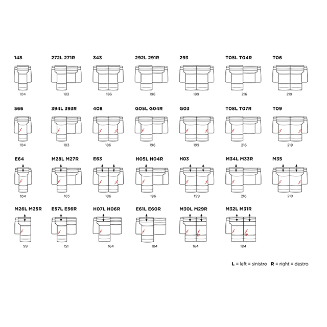 TAYLOR.834 ||2-SEATER SOFA/２シーターソファ|CALIA ITALIA:イタリア|SF0034CLA