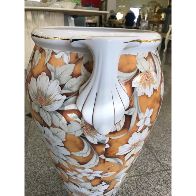 Flower Vase / フラワーベース｜ハンドメイド陶器花瓶 壺 ｜イタリア｜Angela Rigon｜OBJ0073RGN