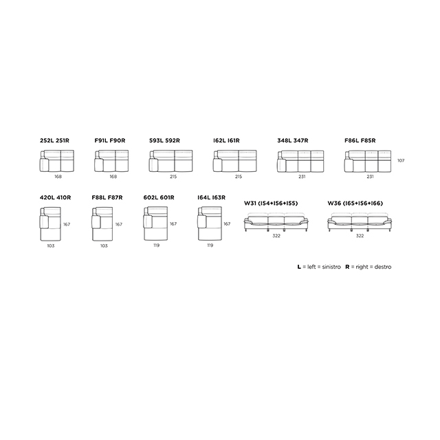 JOSEPH.961|COUCH SOFA/カウチソファ|CALIA ITALIA:イタリア|SF0012CLA