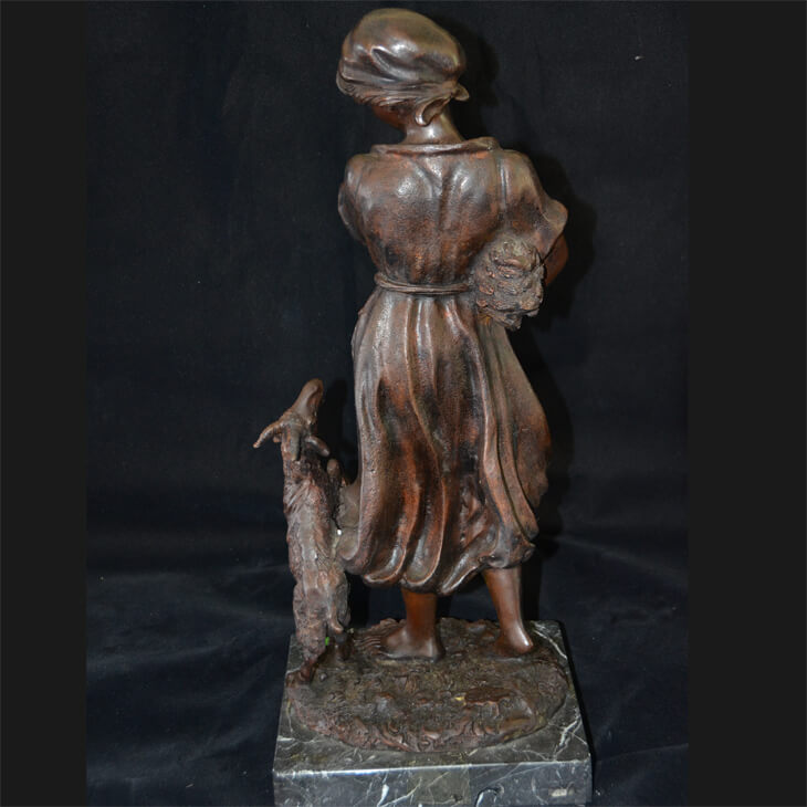 Bronze statue  / ブロンズ像 オブジェ ｜イタリア｜BNZ0002

