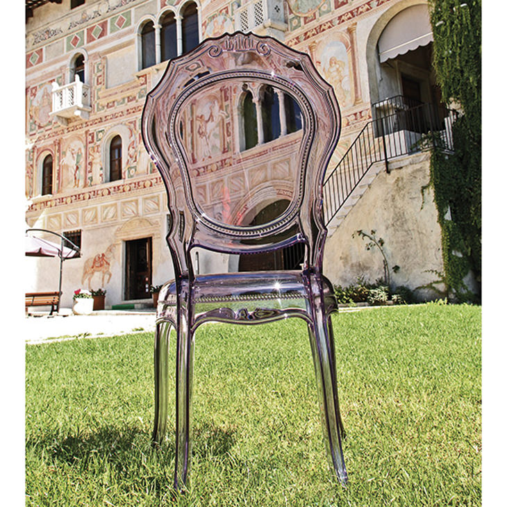 Epoque Chair - Fumé / アクリリック　チェア｜Dal Segno Design : イタリア｜IB Selection｜CAI0004DSD
