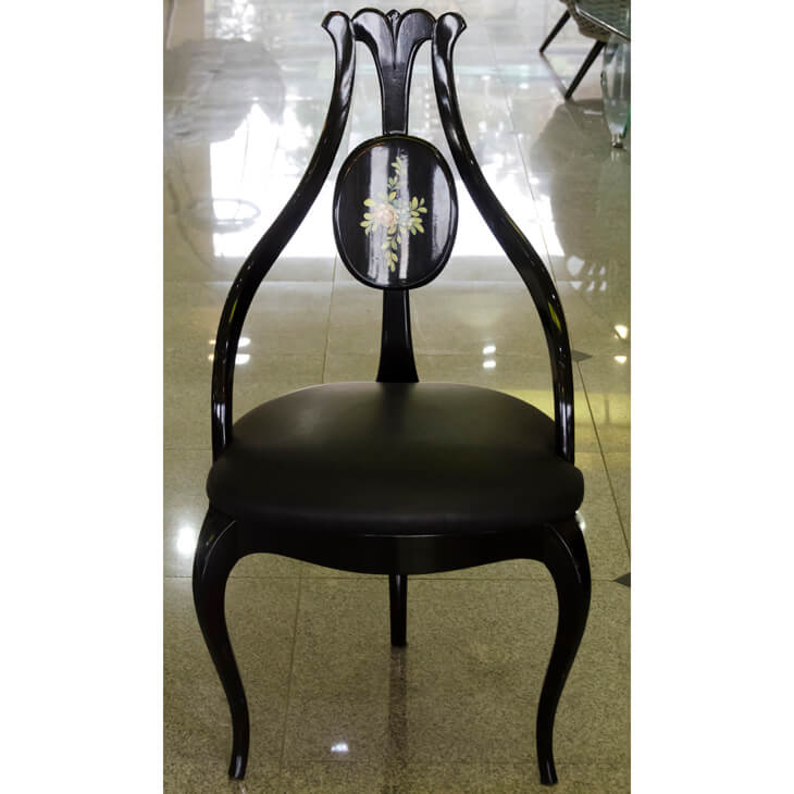 Inlaid Chairs Dining Chair / チェア Black 象嵌｜IB Selection｜CAI0014