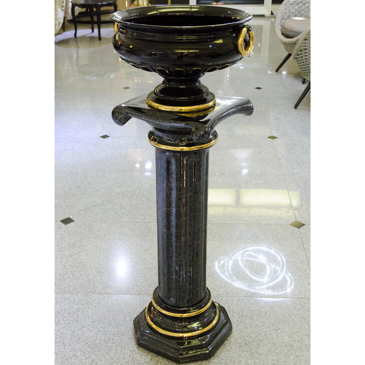 超人気ブティック Pottery Columns / 陶器 コラムセット | Angela Rigon 置物