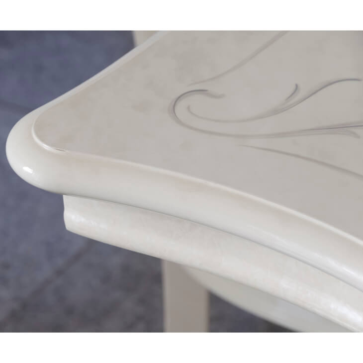 Giulietta - Dining Table / ジュリエッタ 鏡面仕上げ ダイニングテーブル｜Saltarelli : イタリア｜TBL0010SRL