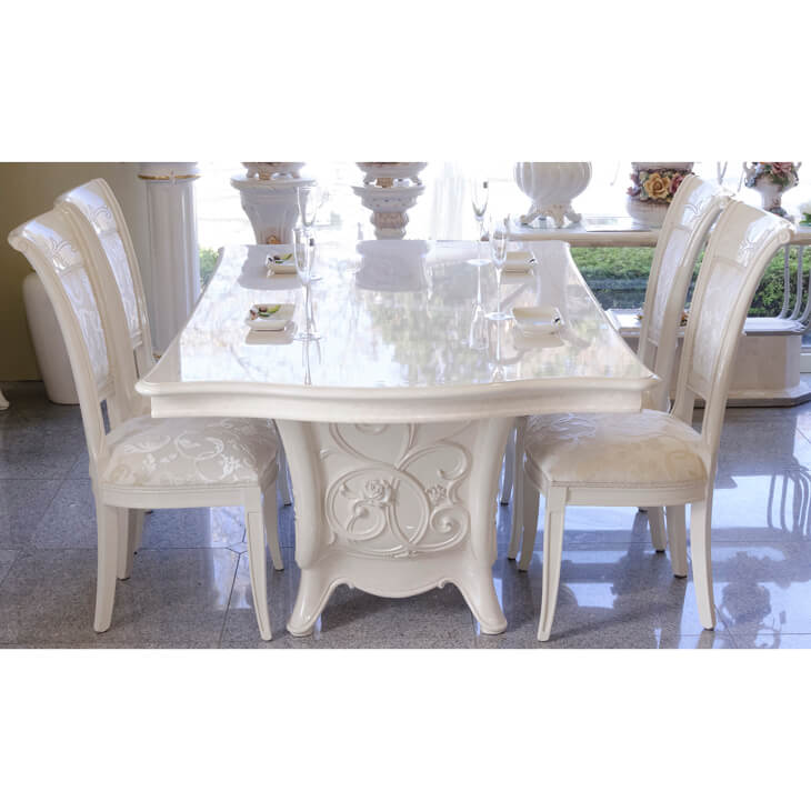 Giulietta - Dining Table / ジュリエッタ 鏡面仕上げ ダイニングテーブル｜Saltarelli : イタリア｜TBL0010SRL