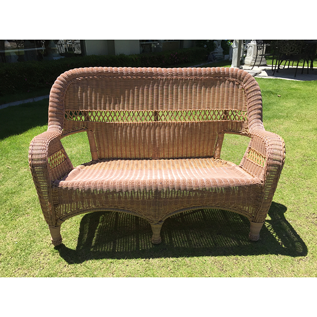 Garden Furniture / 雨に強いガーデンソファ２点セット ｜テーブル付き｜少々難あり｜IB Selection｜HGE0060