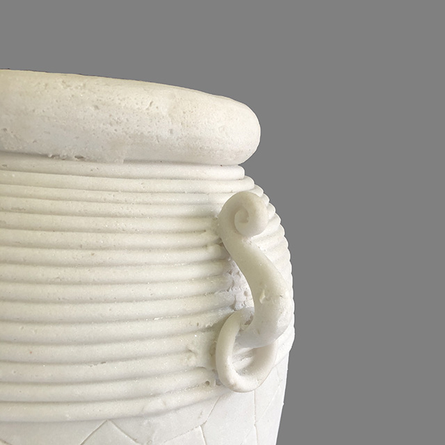 Garden Furniture / fountain / 噴水｜壺型｜３段｜小型｜アンティーク ホワイト｜循環式｜IB Selection｜HGE0064IB