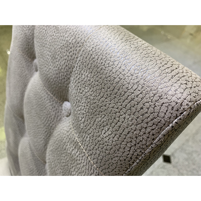 Chair - チェア｜グレー・タフティング仕上げ｜チェア単品｜イタリア製｜CAL0087IB