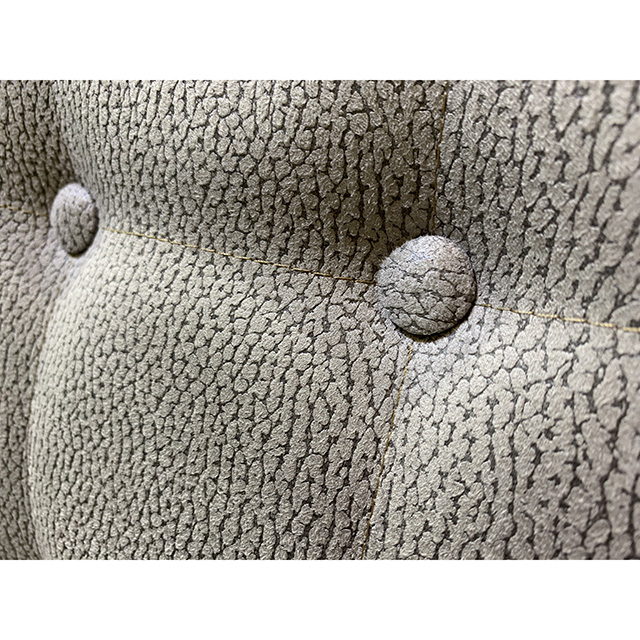 Chair - チェア｜グレー・タフティング仕上げ｜チェア単品｜イタリア製｜CAL0087IB