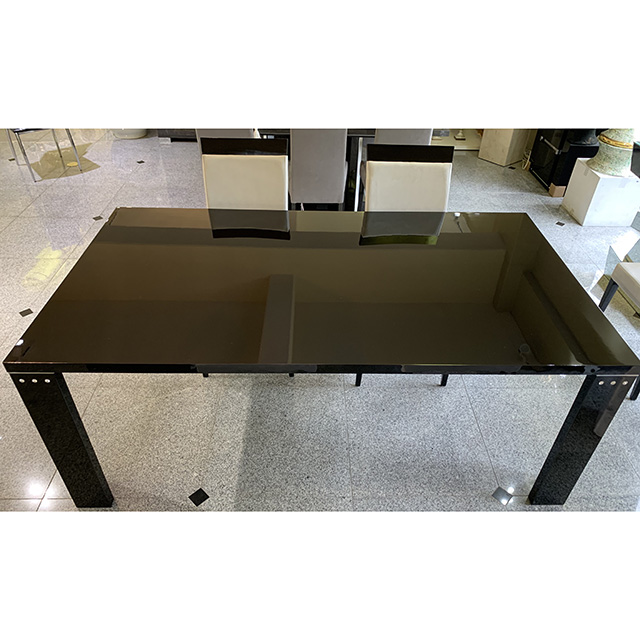 dining Table 5Set - ダイニングテーブル7点セット｜黒・鏡面仕上げ｜イタリア製｜DNG0065IB